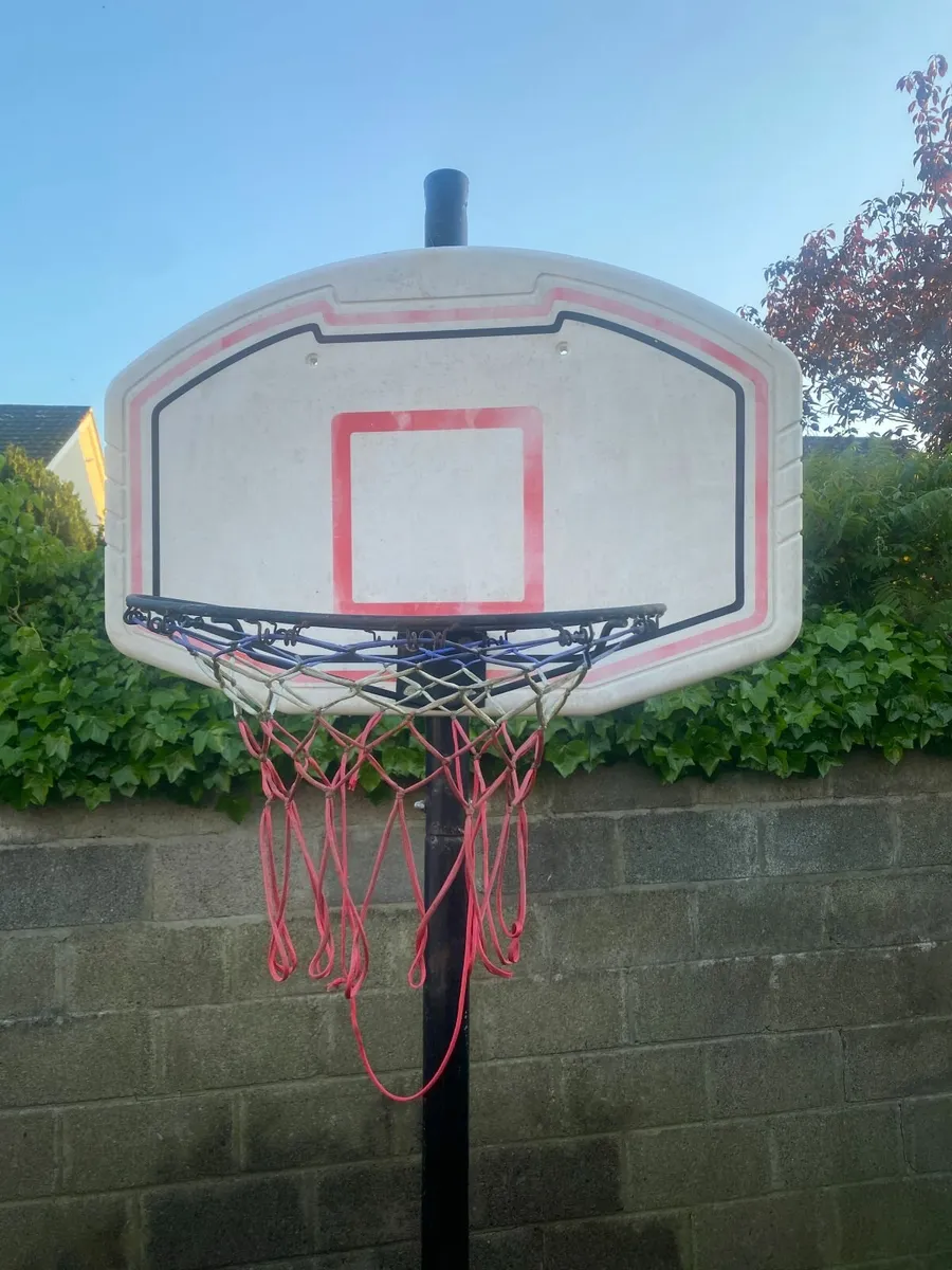 Adjustable Portable Basketball Hoop - Image 2