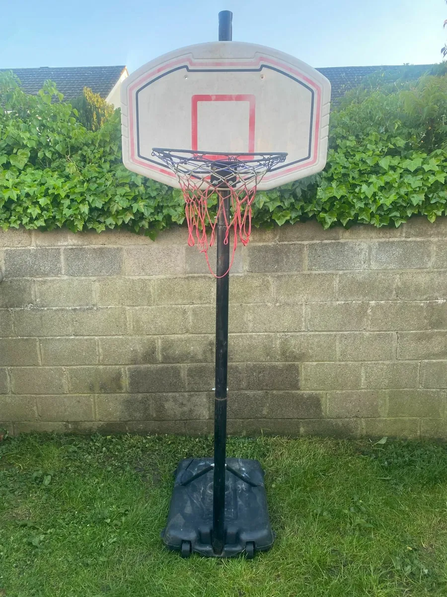 Adjustable Portable Basketball Hoop - Image 1