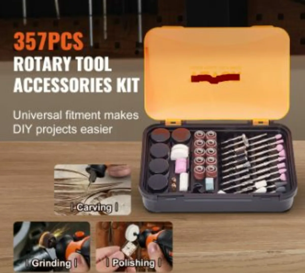 Rotary Tool Accessories Kit 357PCS - Image 2
