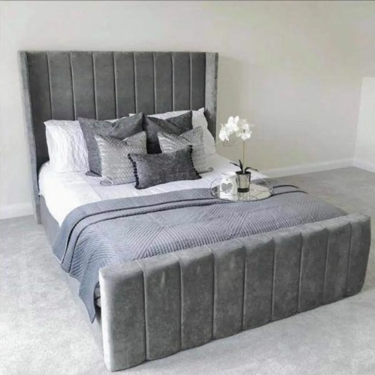 "IRISH King-size Beds With Metress" - Image 2