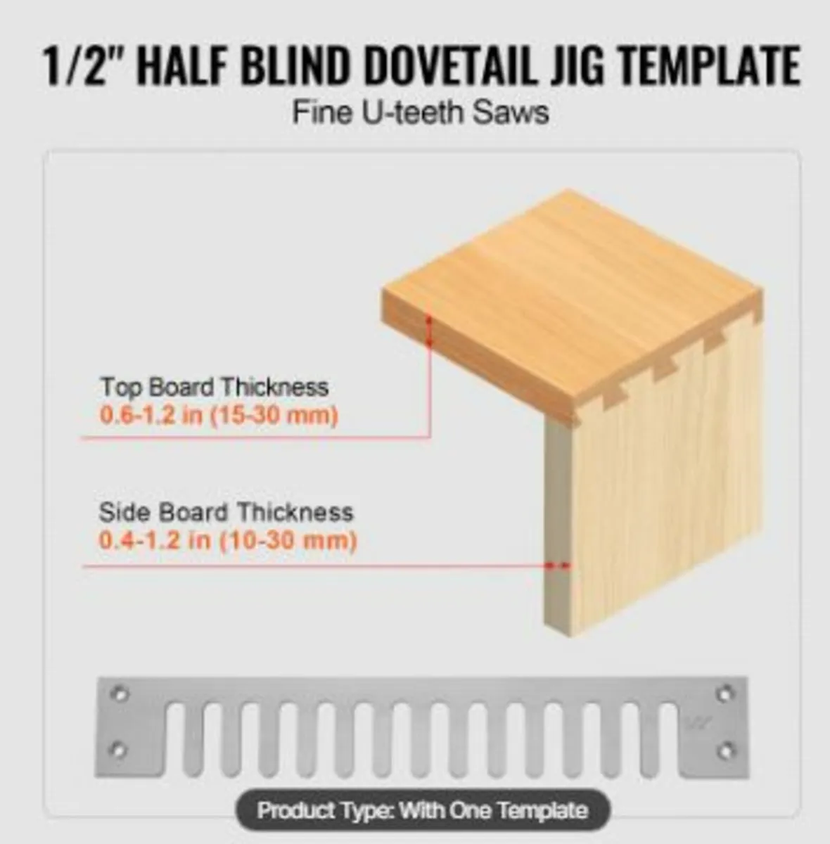 Dovetail Jig 12 In Precise Dove Tailing - Image 4