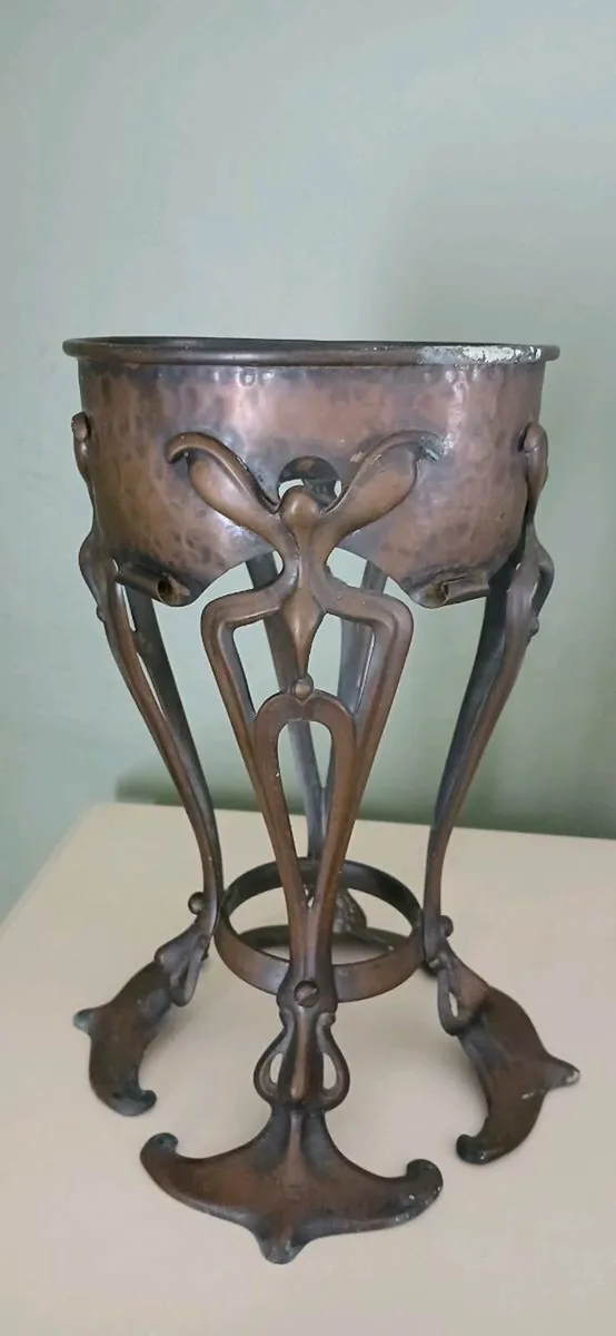 Art Nouveau Plant Stand - Image 1