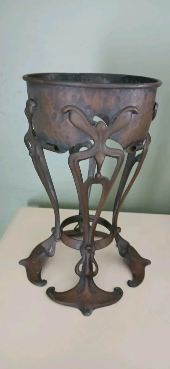 Art Nouveau Plant Stand - Image 2