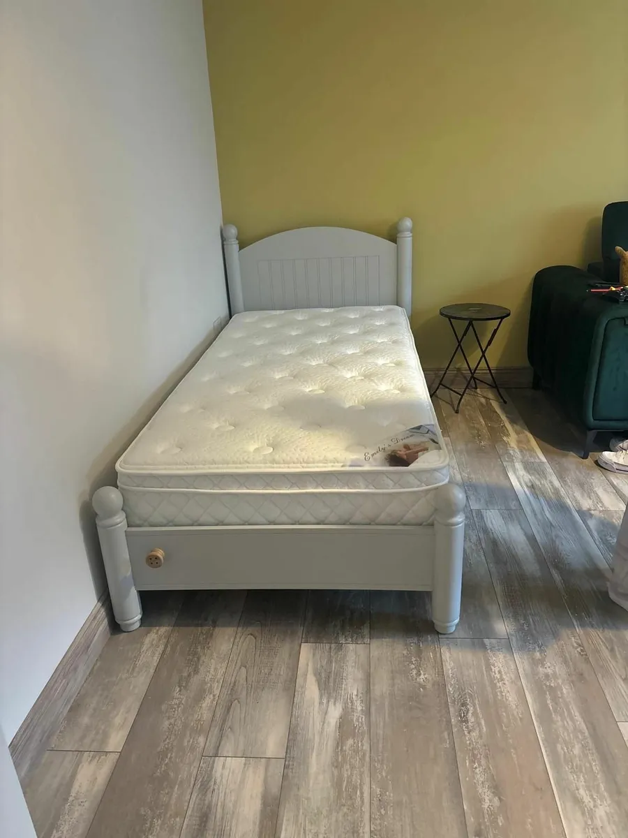 Single Bed & Mattress - Image 1