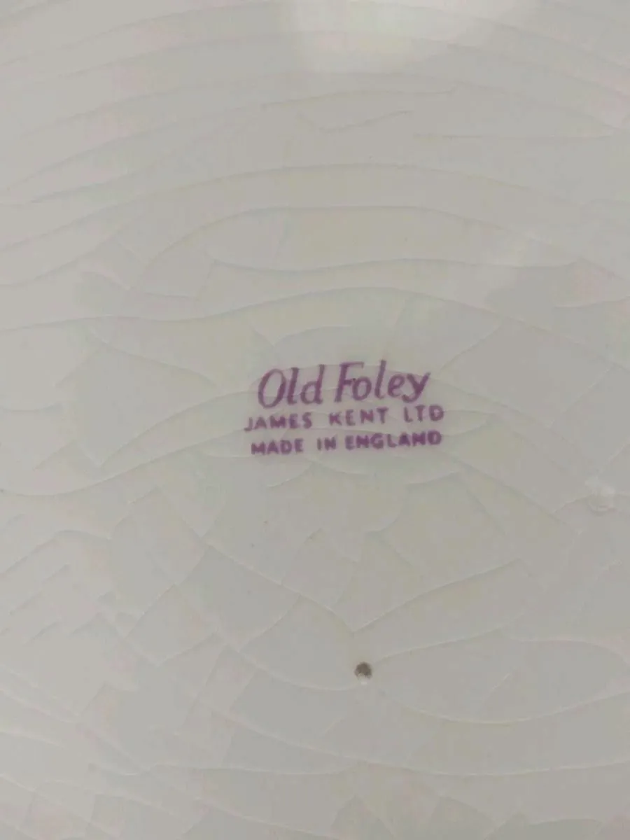 Vintage James Kent " Old Foley" Dinnerware - Image 2