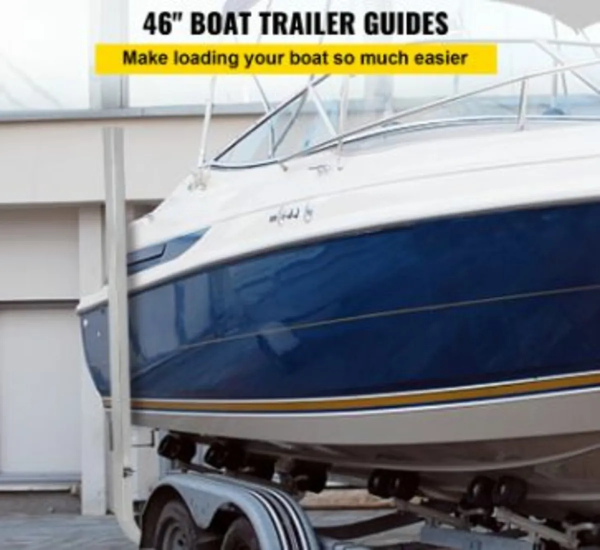 Boat Trailer Guide-ons, 46", One Pair - Image 3