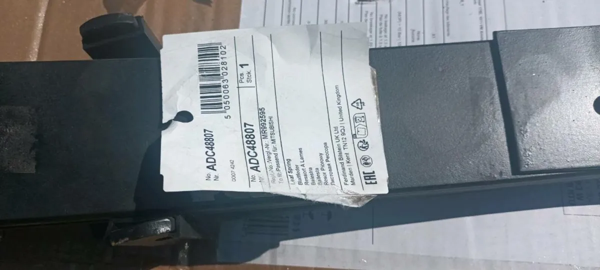 Mitsubishi L200 new leaf springs. 2005-2015 - Image 3