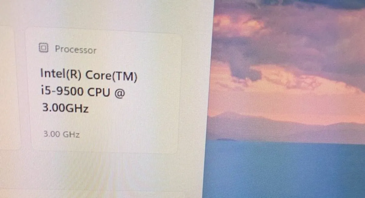 Dell PC & 24" LCD i5 CPU Win 11 Office Wifi NVMe - Image 4