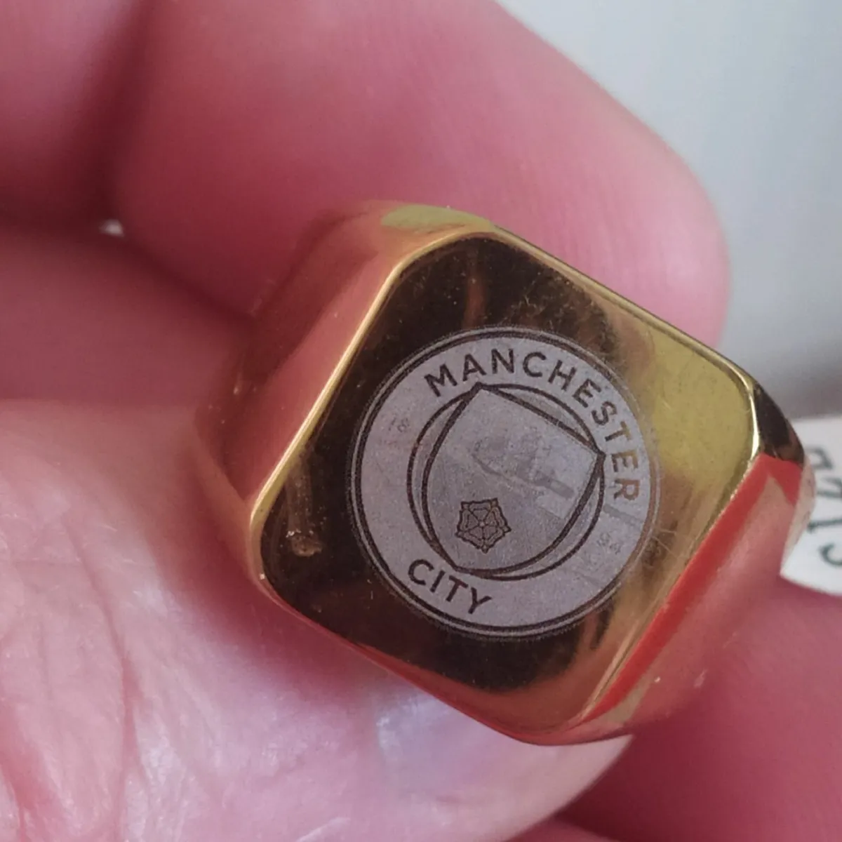 Manchester city ring. Size 10. New.  Csn post - Image 3