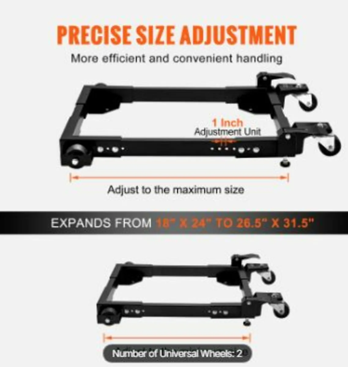 Mobile Base Heavy Duty Universal Stand - Image 4