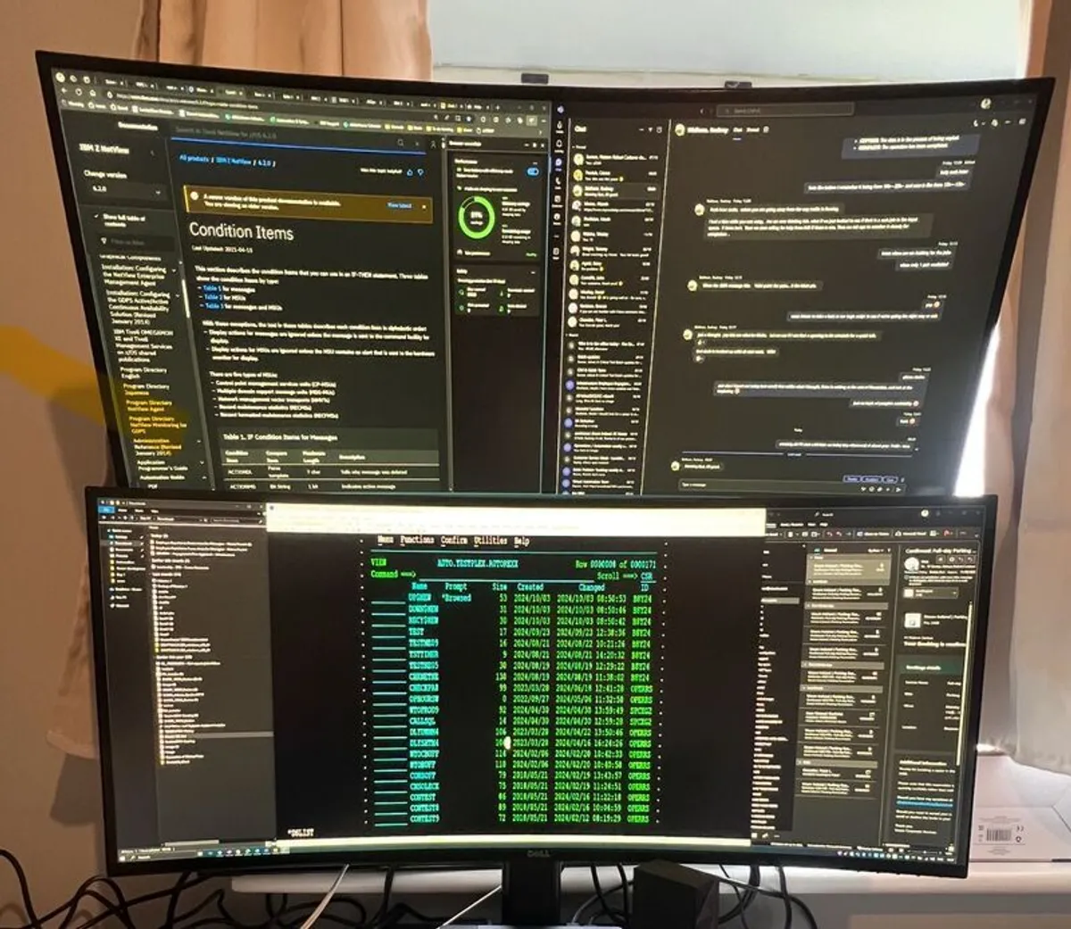 2x Dell Ultrasharp 3417W monitors (34" Ultrawide) - Image 1