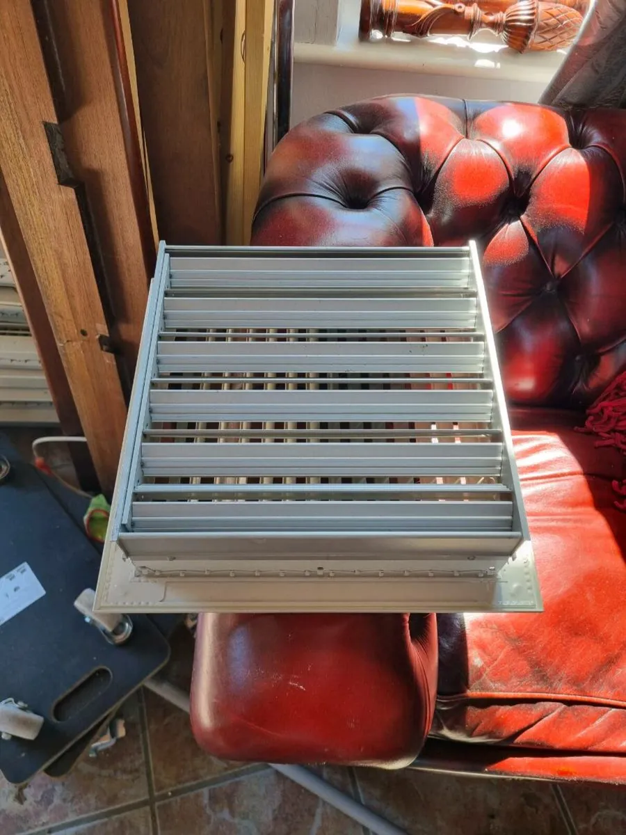 Aluminum white air vent covers - Image 1