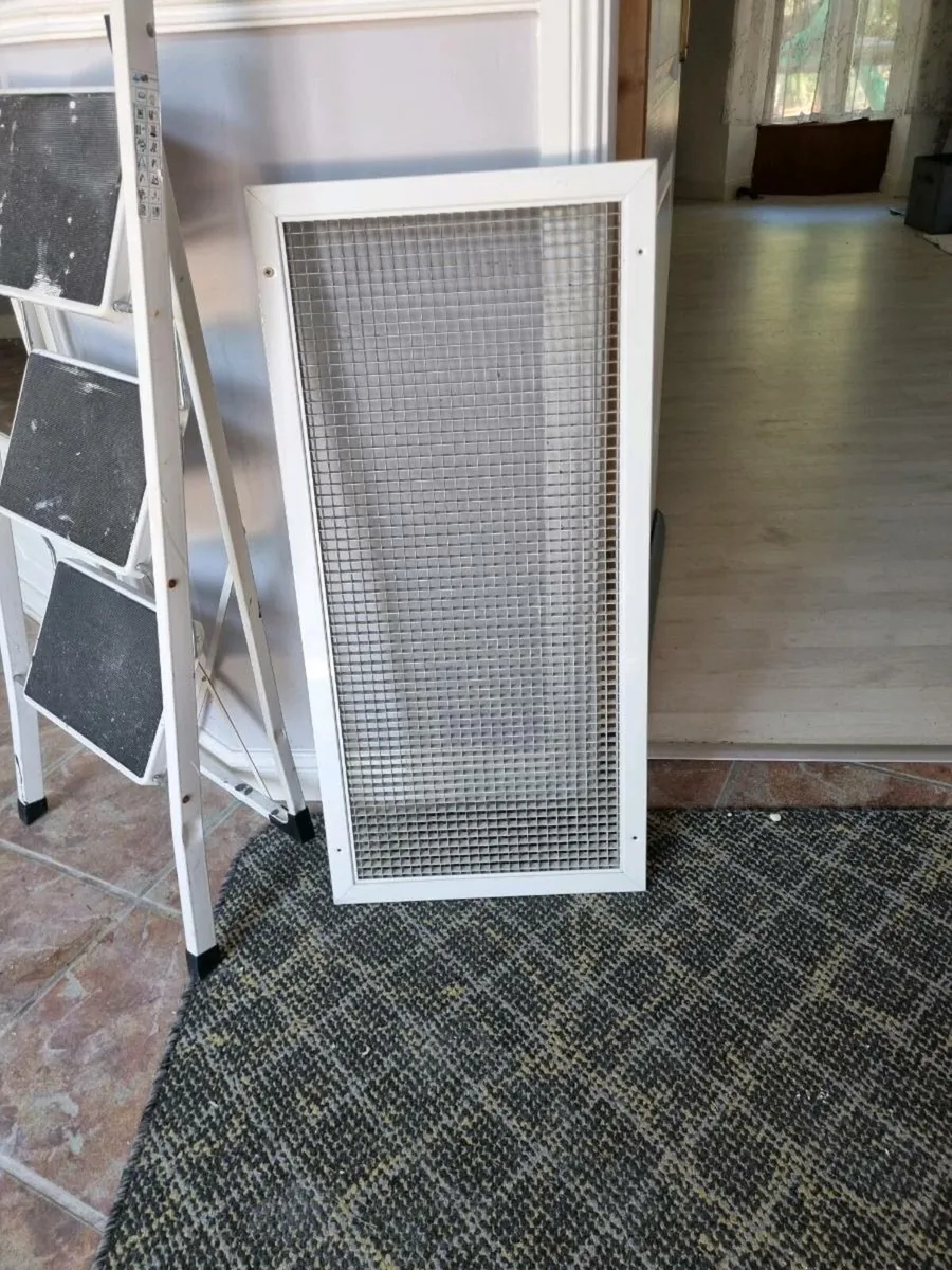 Aluminum white air vent covers - Image 3