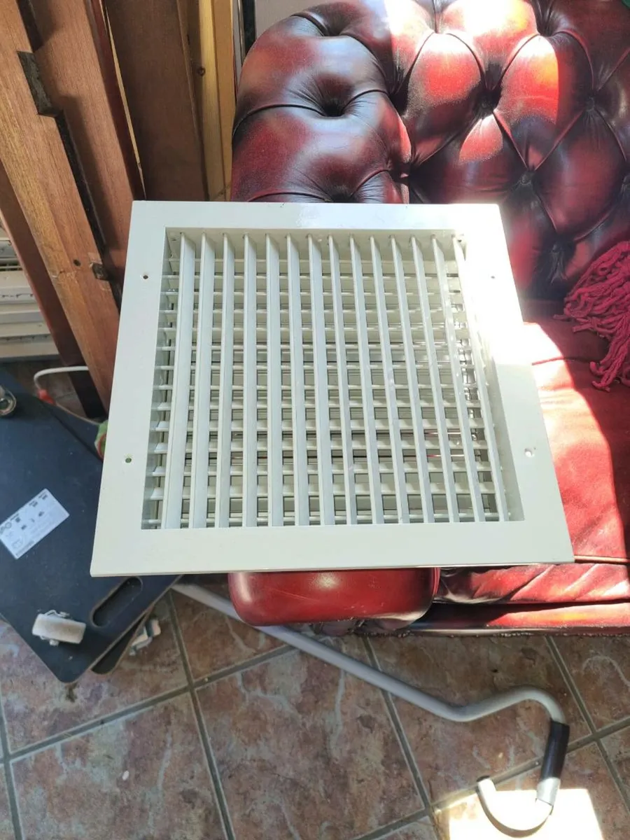Aluminum white air vent covers - Image 4