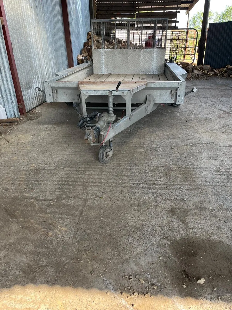 Ivor William plant trailer - Image 1