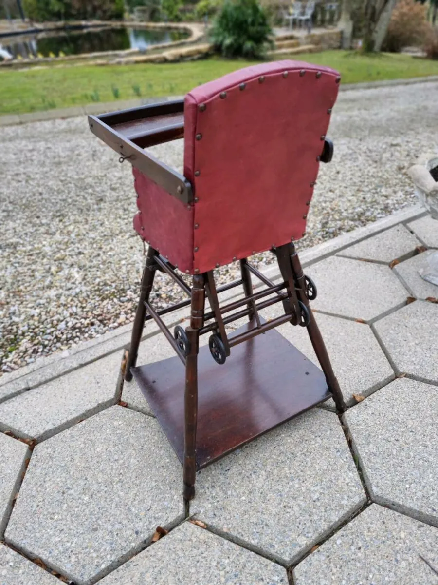 Antique Metamorphic Baby's High Chair - Image 4