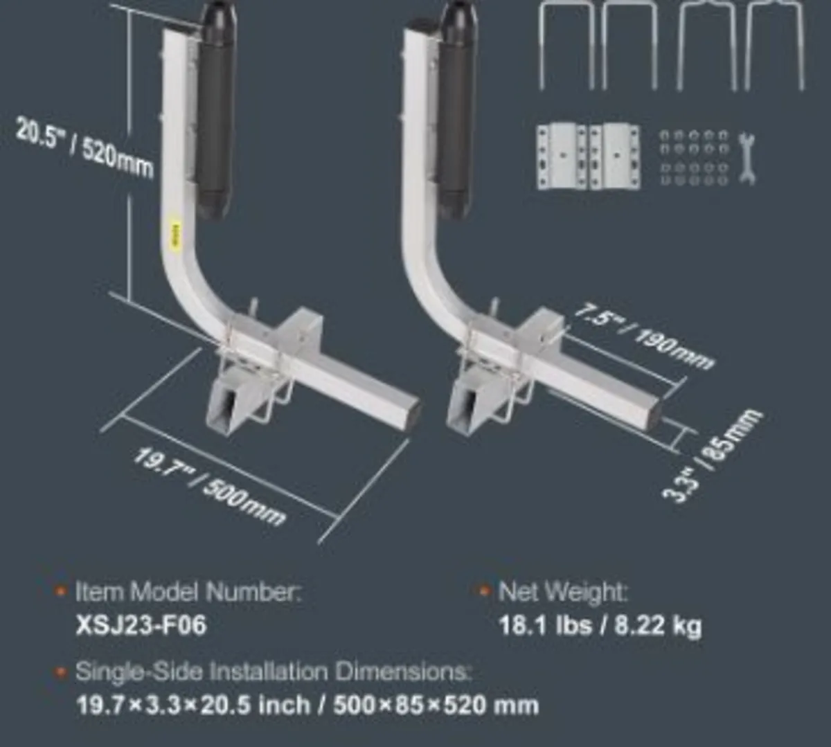 Boat Trailer Guide, 20.5” Adjustabl - Image 3