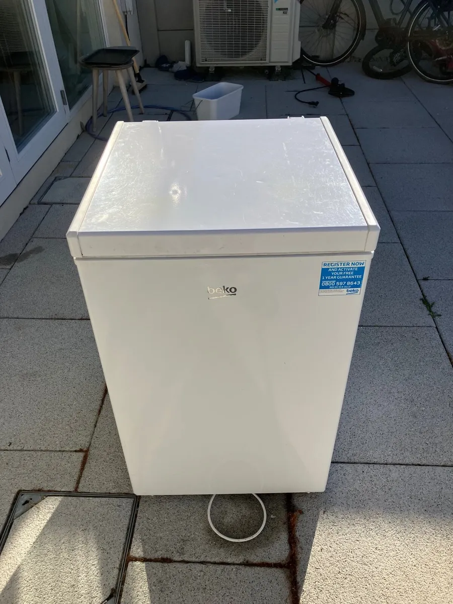 Beko chest freezer - used - good condition - Image 2