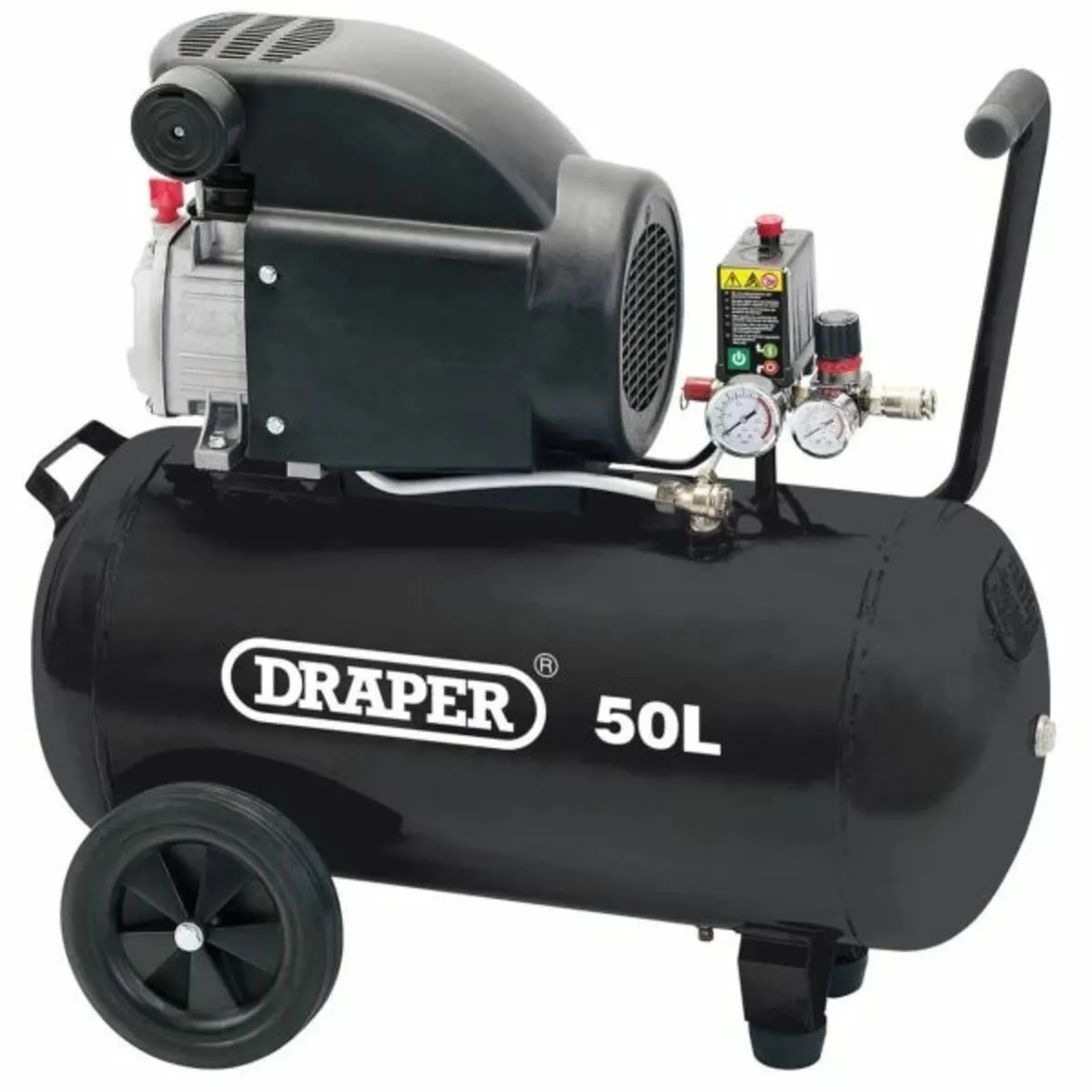 Draper Direct Drive Oiled Air Compressor 50L 1.5kW