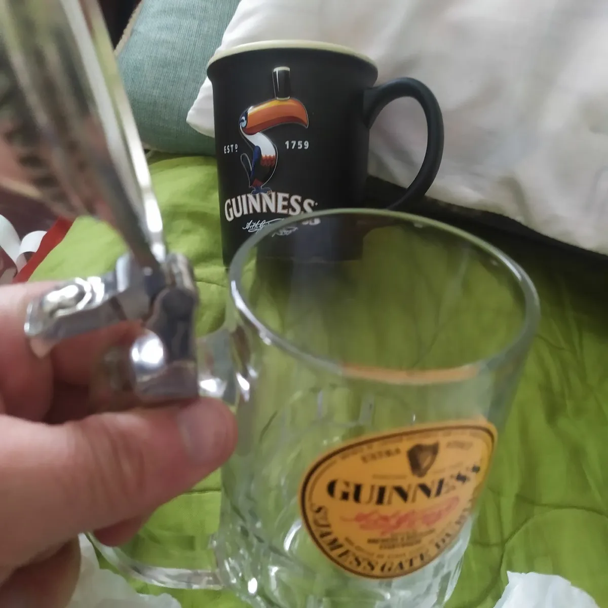 Guinness tankard collectable plus mug. - Image 4