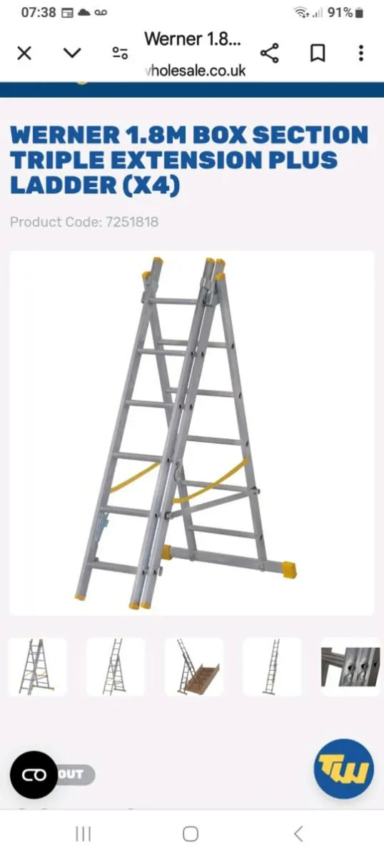 Werner triple ladder - Image 4