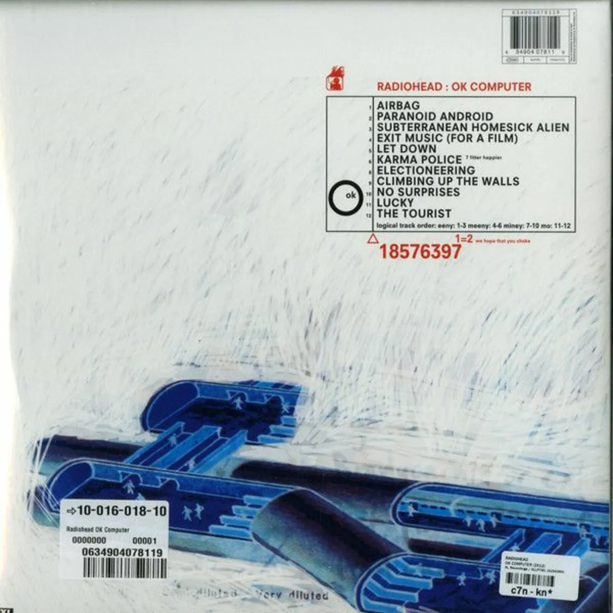 RADIOHEAD -  OK COMPUTER- LP-NEW UNOPENED COPY - Image 1