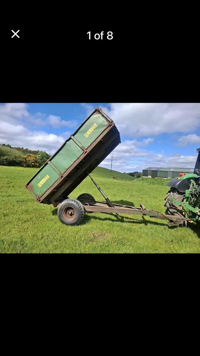 Frazer 10.6 X 6.6 tipping trailer - Image 1