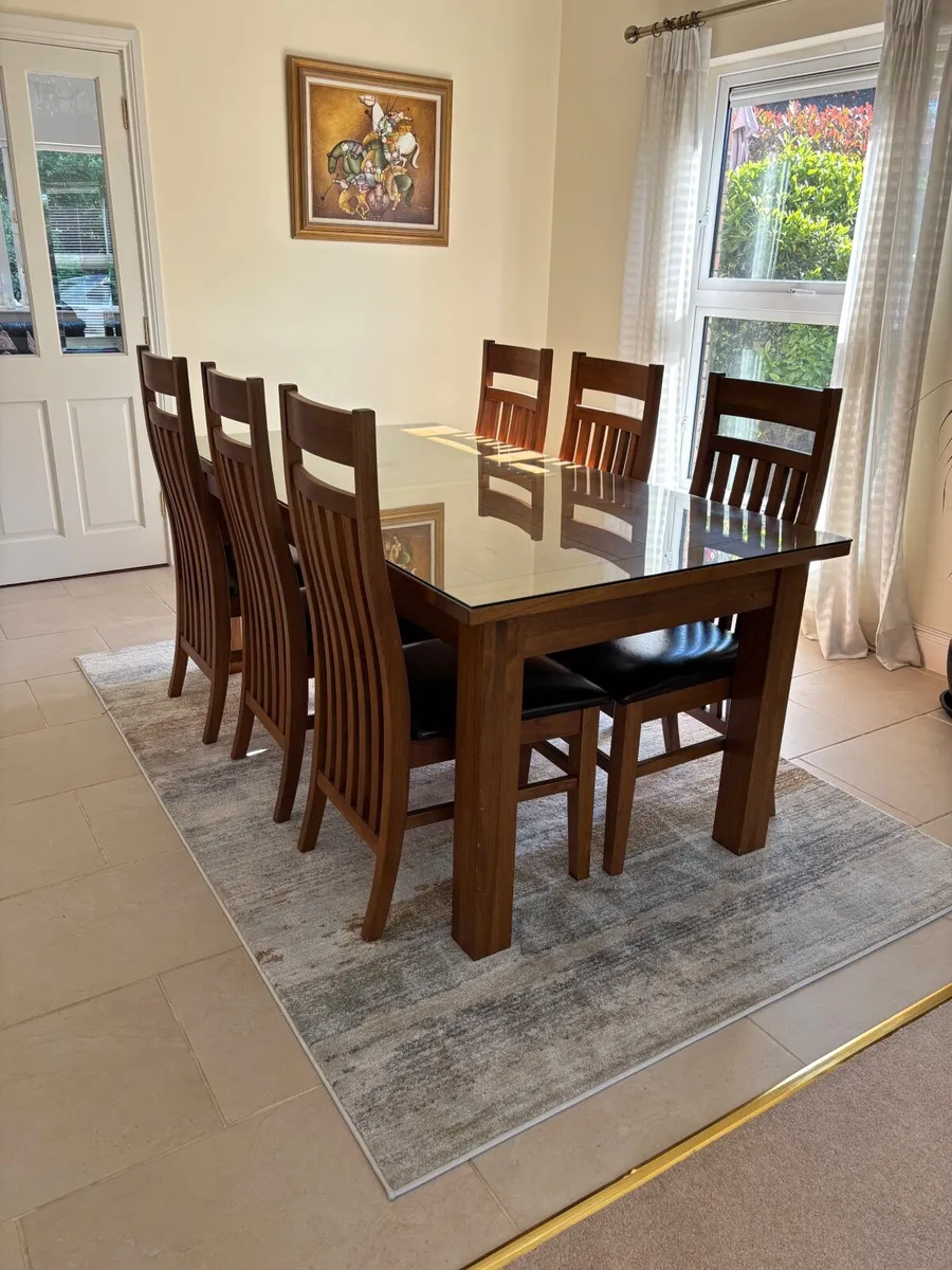 Dining Table and 6 Chair - Image 2