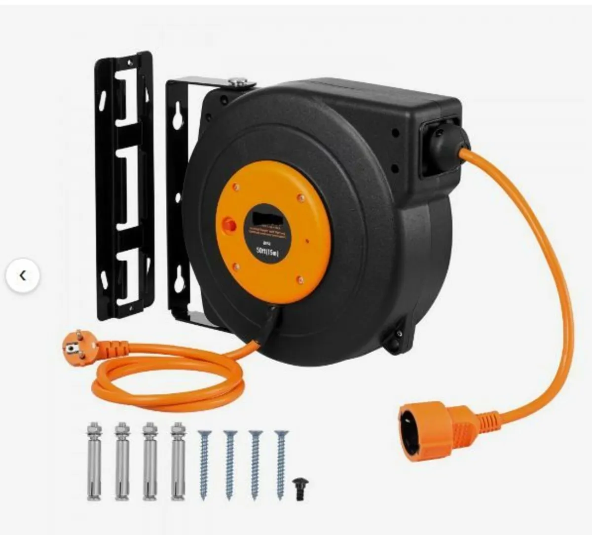 Retractable Extension Cord Reel Power - Image 1