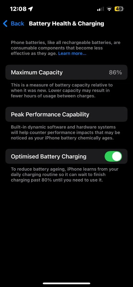 white iphone 14 - Image 1