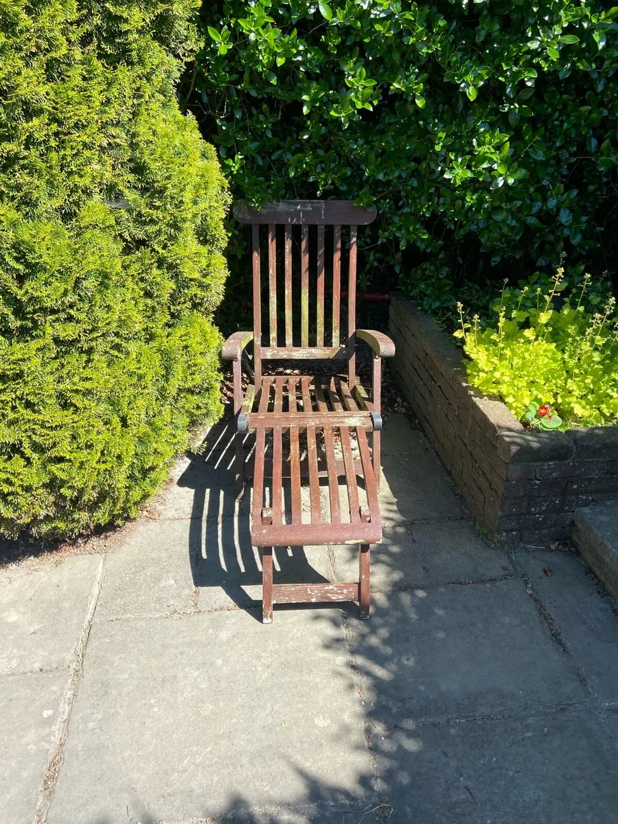 Teak garden furniture set - Image 4