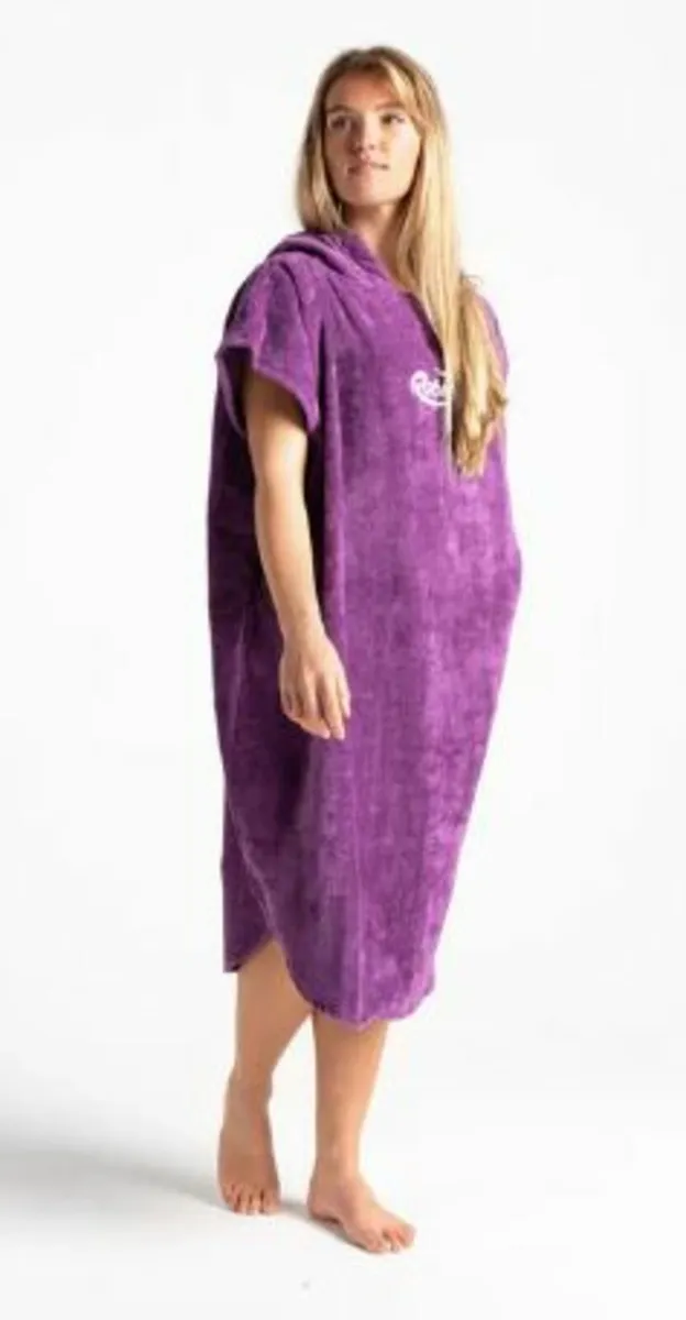 Robies Original Hooded Changing Robe Short Sleeves - Image 2