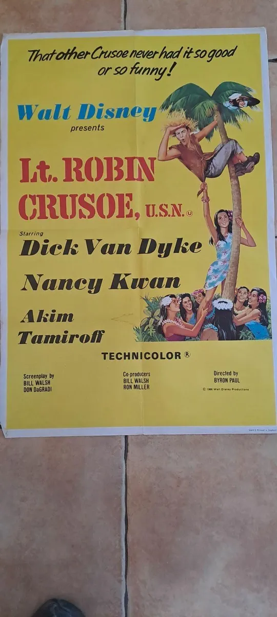10 vintage assorted movie posters - Image 2