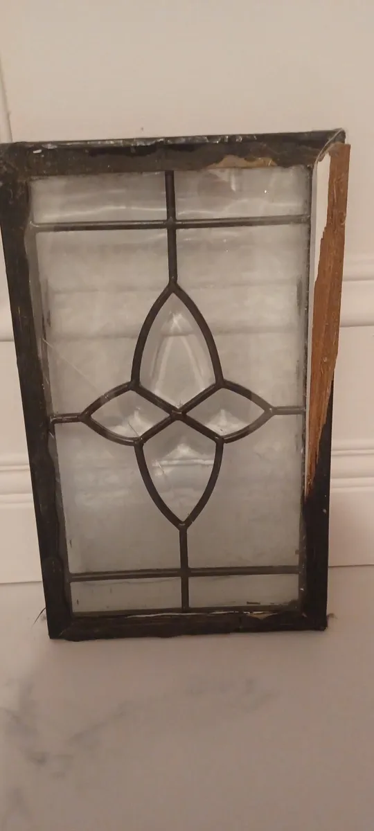 Leaded glass panel's - Image 2