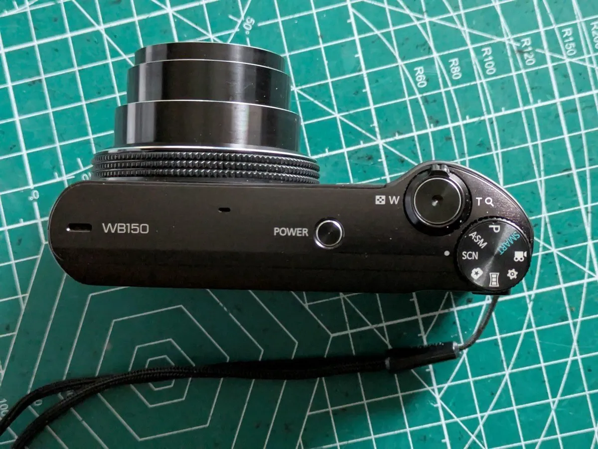 Samsung WB 150 CCD digital camera Schneider lens - Image 2