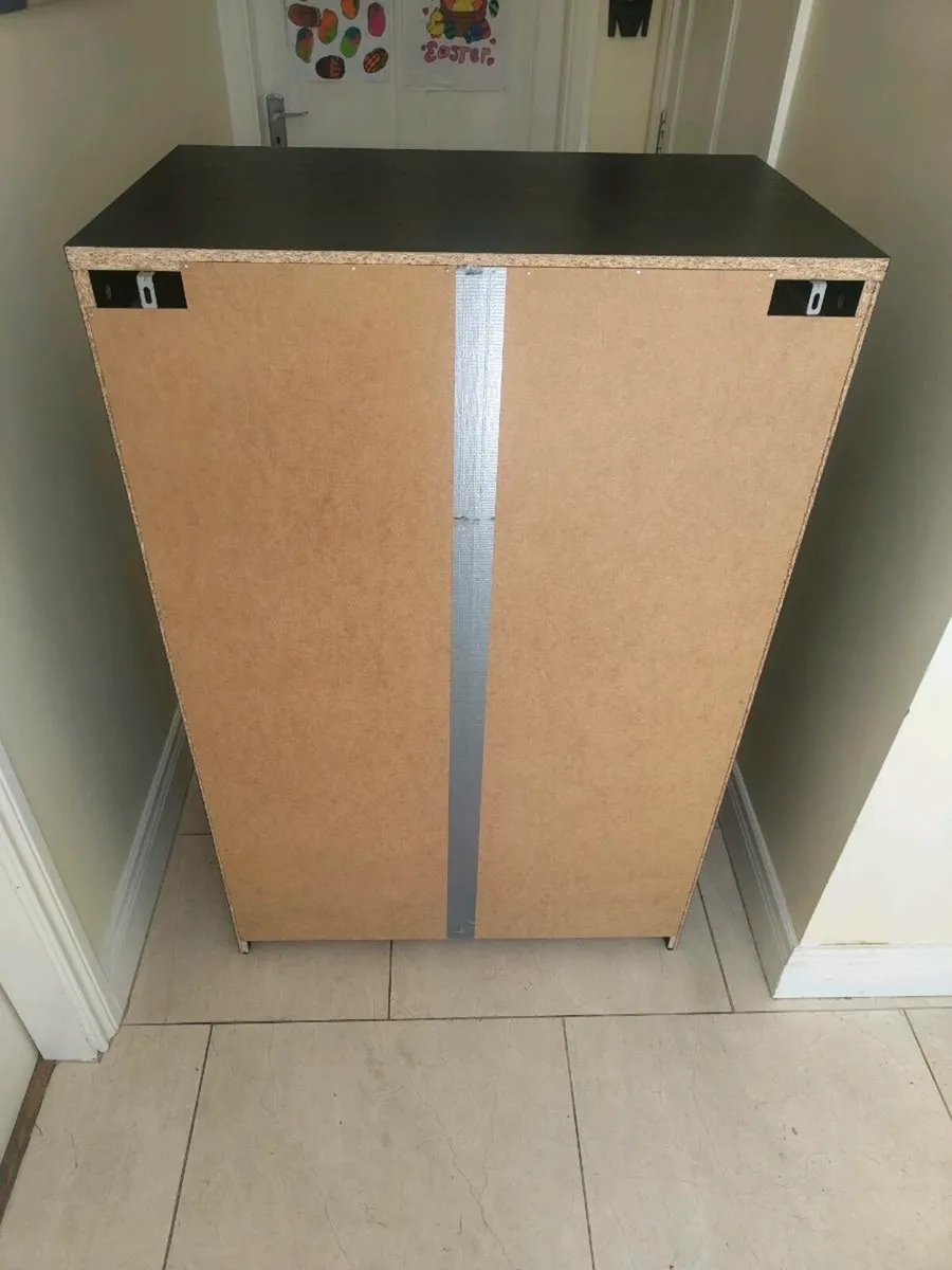 Black IKEA Malm 6 drawer chest - Image 3