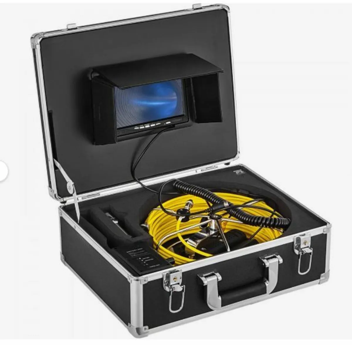 50M Sewer Inspection Camera 7 Inch Monitor - Image 1