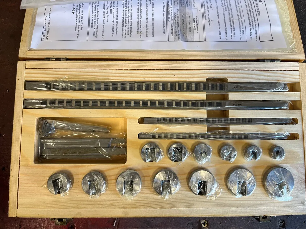 Keyway broach set - Image 1