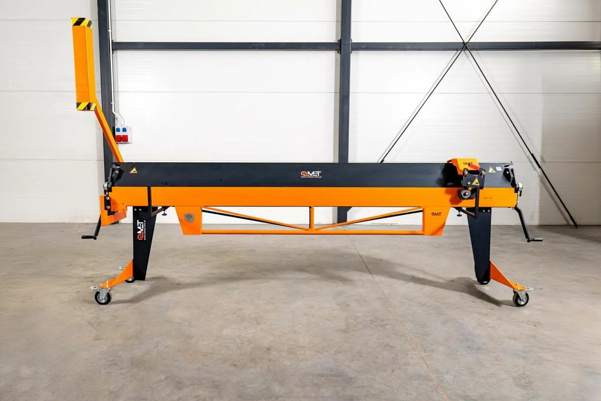 Sheet metal folding machine M20x3000+Rollershears - Image 1