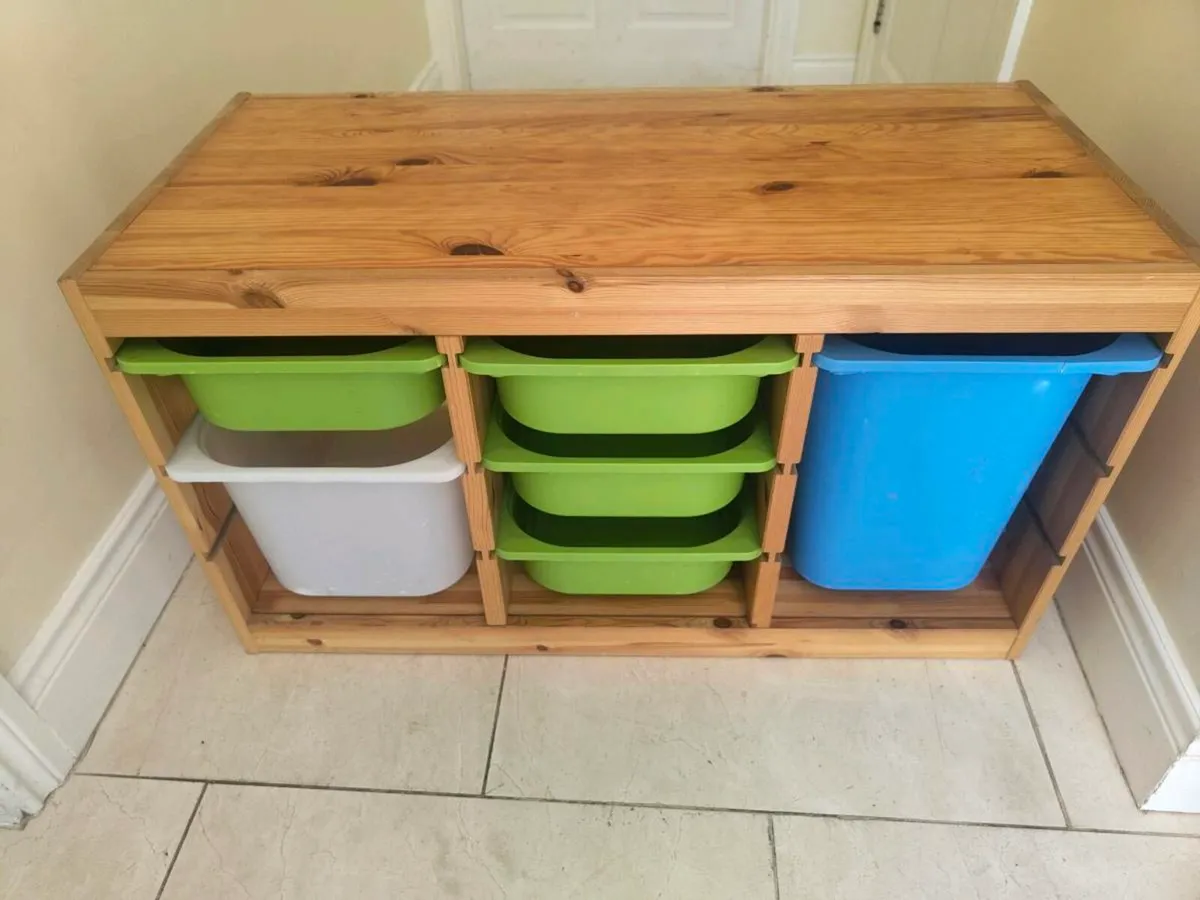 Pine IKEA Trofast rectangular shaped unit - Image 1