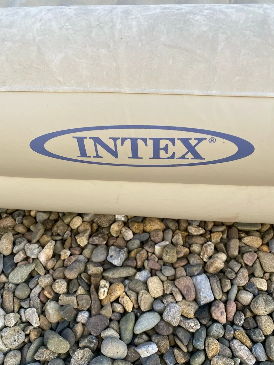 Intex inflatable Bed, pump & removable mattress - Image 4