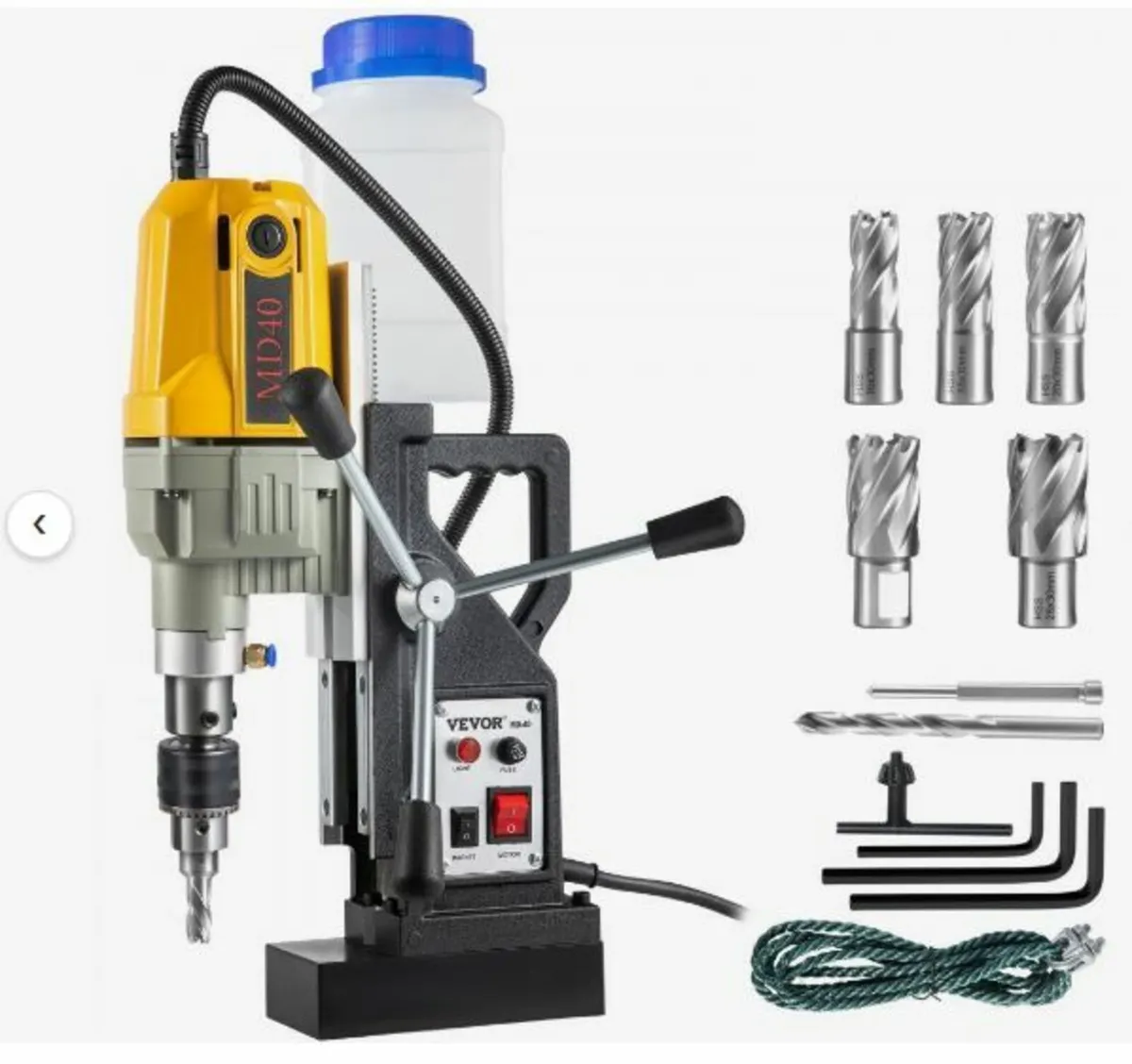 Magnetic Drill, 1100W 1.57" Boring Diameter - Image 1