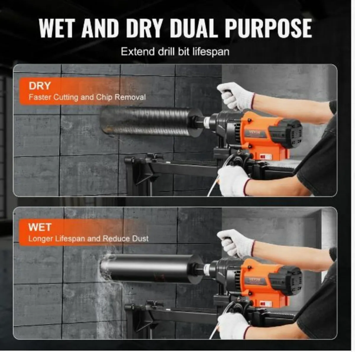 Core Drill Machine 0.8-7.9in Dia 3000W - Image 3