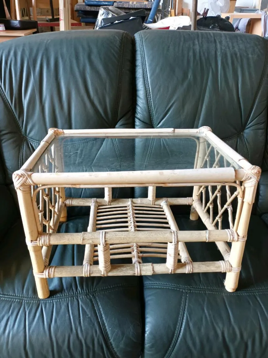 Wicker Coffee Table - Image 2
