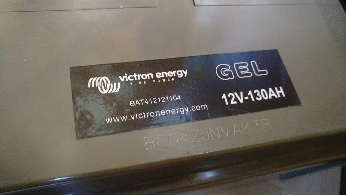Victron 12 130 Ah Deep cycle Gel Battery - Image 4