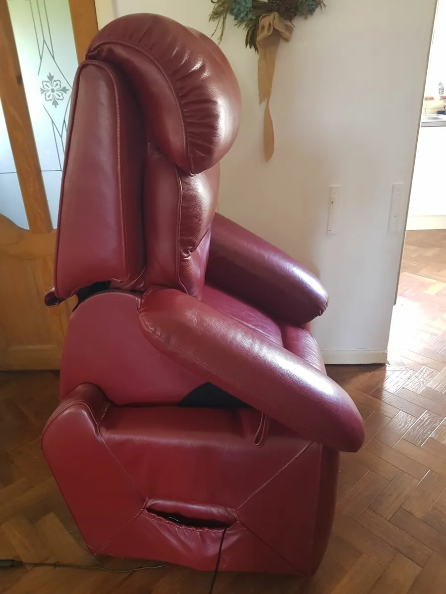 Electric recliner chair leather - Image 2