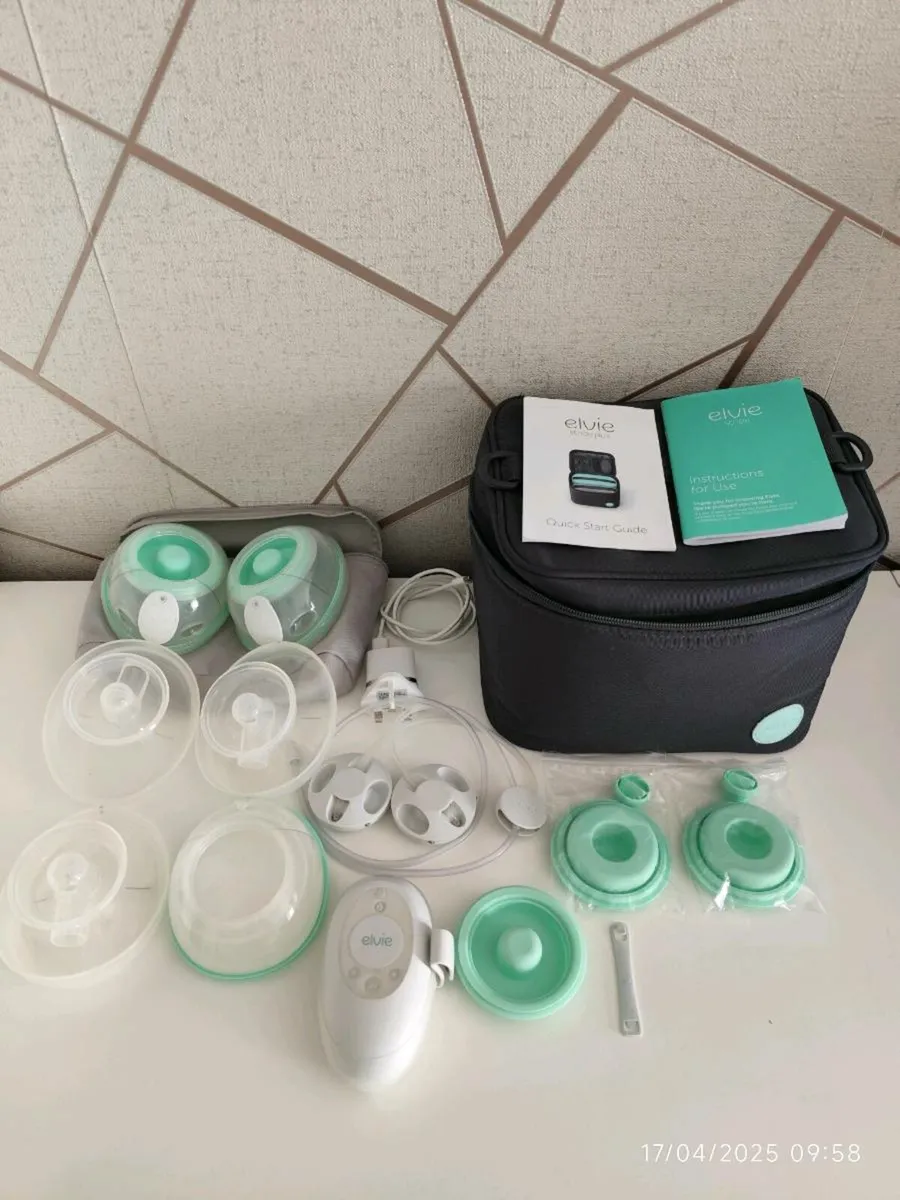 Elvie Stride Double Electric Breast Pump - Image 1