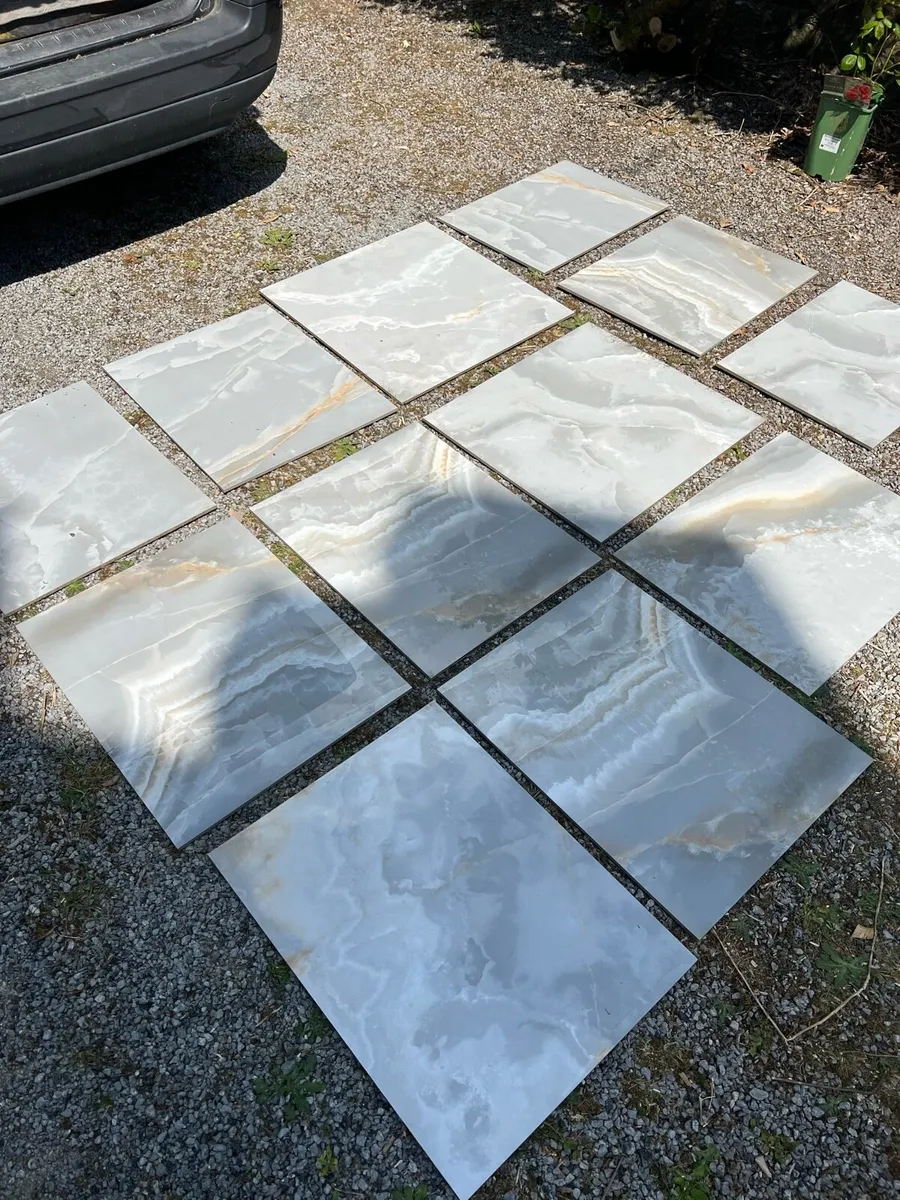 Tile Market left over marble effect tiles - Image 1