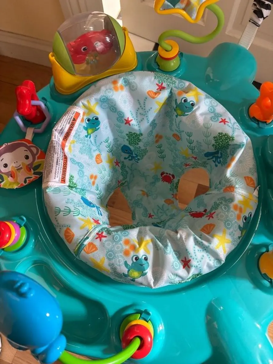 Baby Einstein Curiosity Cove 2-in-1 Activity Baby Jumper - Image 3