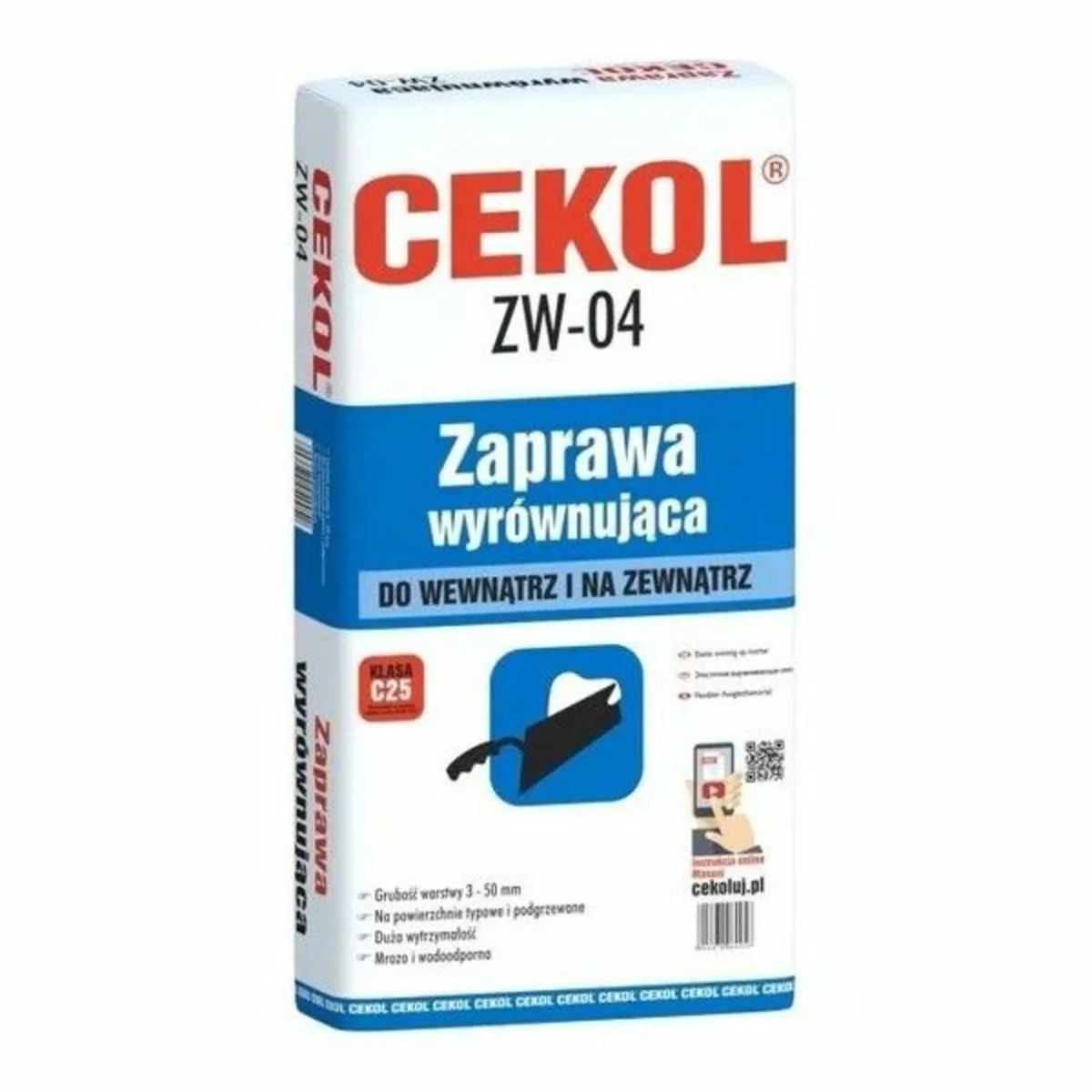 CEKOL ZW04 Wall And Floor Leveling Mortar (3-50mm)